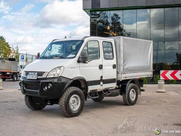 Iveco - Daily 55S17 / 4x4 / DOKA / 7 sedišta / Kamion sa šasijom / STR-0784