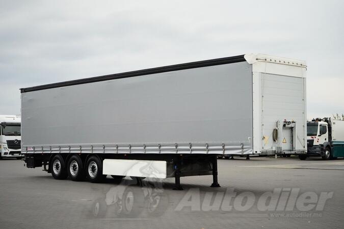 Schmitz Cargobull -  - CERADA / MULTI LOCK / XL / PODIZNA OSOVINA - poluprikolica sa ceradom / DO...