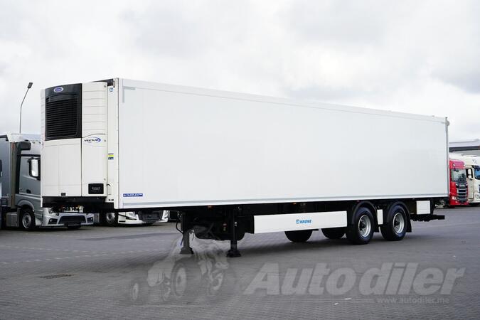 Krone - / RASHLADNI UREĐAJ CARRIER VECTOR 1350 / RAMPA / UPRAVLJIVA OSOVINA / HLADNJAČA – POLUPR...