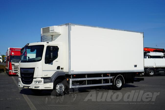 DAF - LF / 260 / ACC / EURO 6 / RASHLADNI UREĐAJ + HIDRAULIČNA RAMPA / 16 PALETA / 7,4 M / KAMIO...