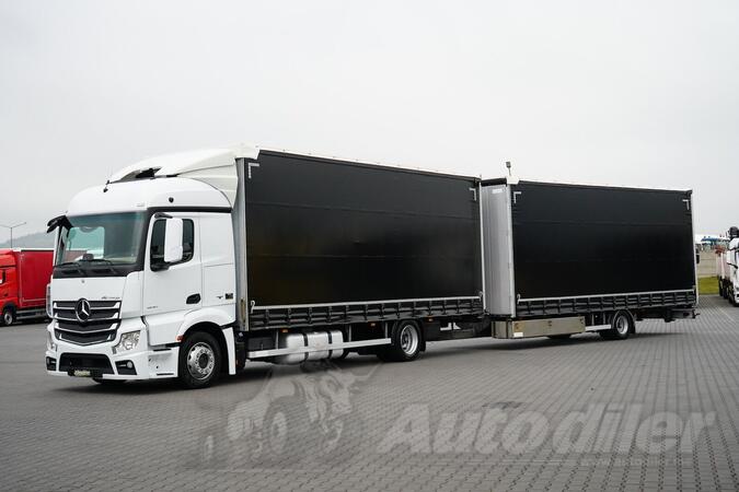 Mercedes Benz - ACTROS / 1830 / ACC / EURO 6 / ZAPREMINA 120 M3 / NOSIVOST 15 T / KAMION SA CERA...