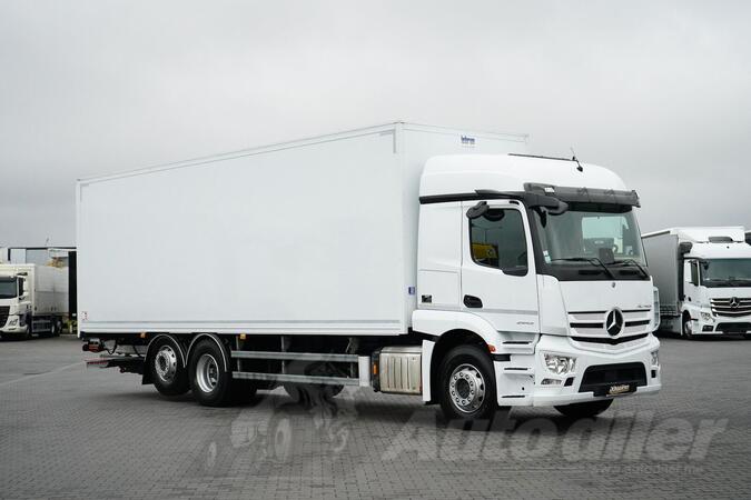 Mercedes Benz - ACTROS / 2543 / EURO 6 / MP5 / RAMPA / 21 PALETA / DUŽINA 8 M / KAMION SA SANDUČA...