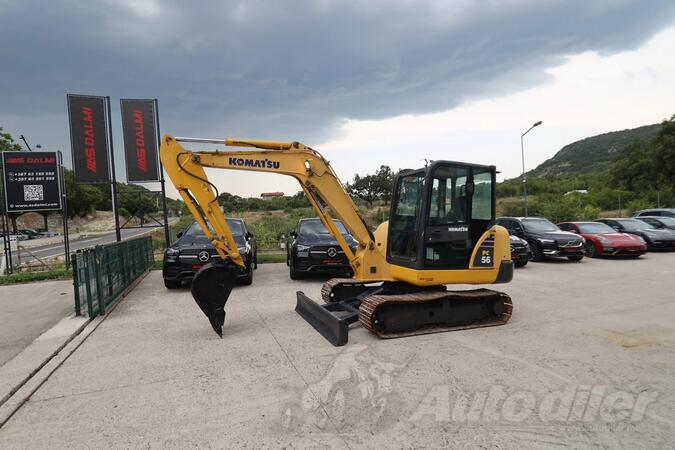 Komatsu - Mini Bager PC56-7 Klima Hammer Line 5400 KG