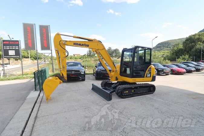 Komatsu - Mini Bager PC58-8 Klima Hammer Line 5400 KG 2022