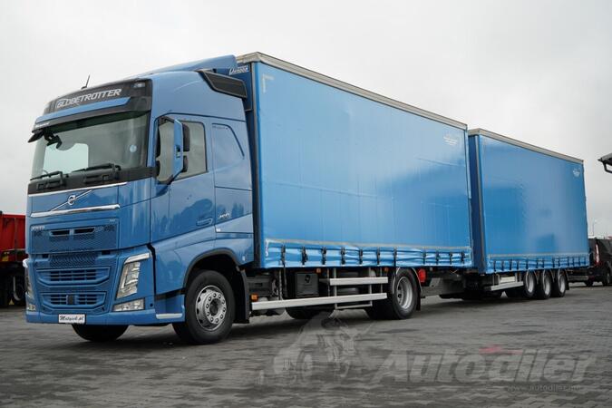 Volvo - FH 460 / TANDEM KOMPOZICIJA / 120 M3 / PROLAZNA / CERADA / 7,3 M / KAMION SA CERADOM + PR...