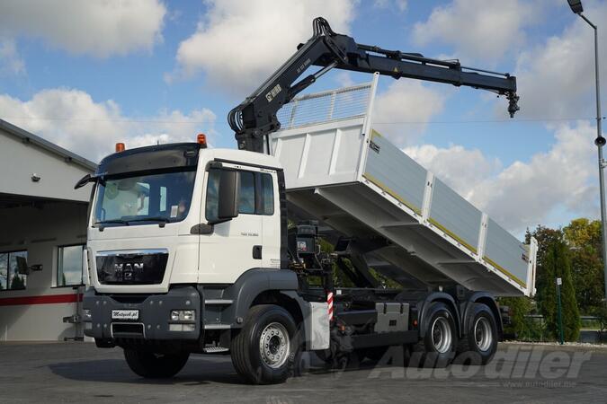 MAN - TGS 33.360 / 6x4 / KIPER 5,7 M / HDS HIAB XS 122 HIDUO / KAMION KIPER / IMP-4985