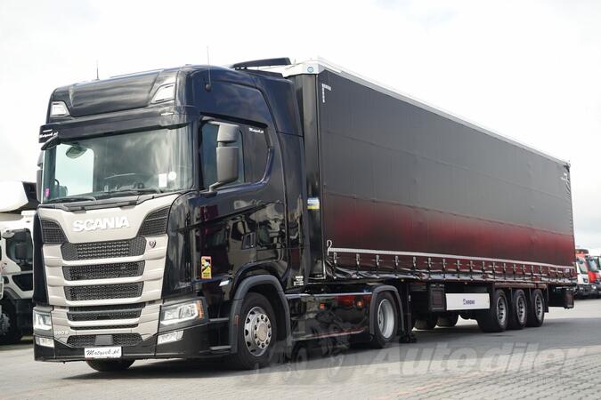 Scania - S 560 / + KRONE CERADA / MEGA KOMPOZICIJA / LOWDECK / PO UGOVORU / TEGLJAČ + POLUPRIKOLI...