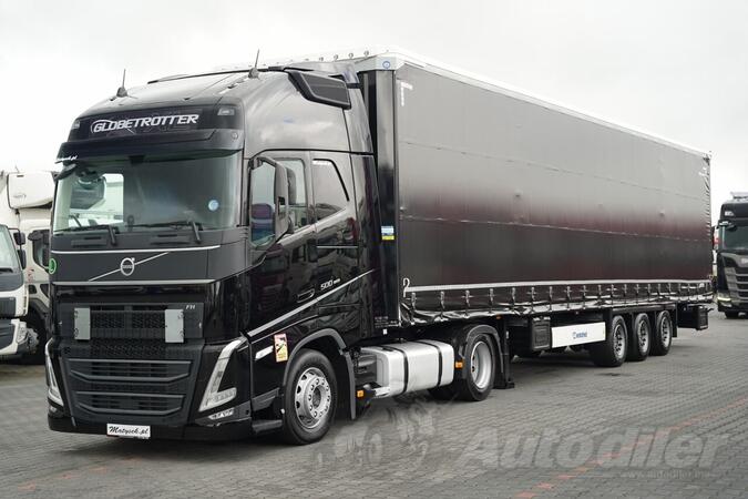 Volvo - FH 500 / TEGLJAČ + POLUPRIKOLICA SA CERADOM / IMP-4990