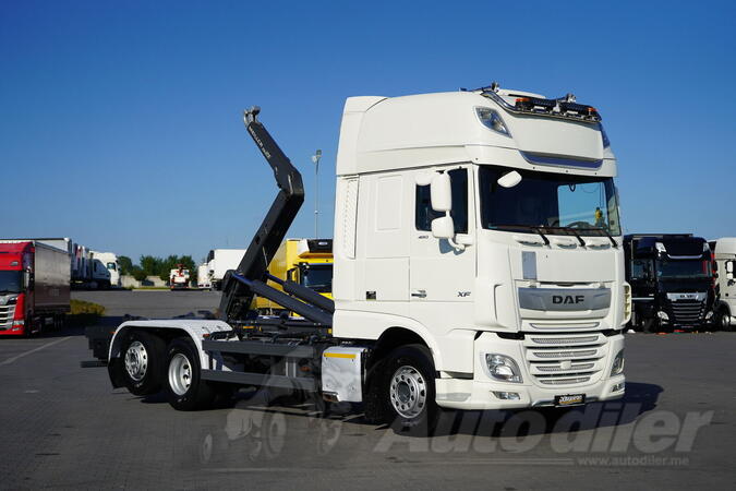 DAF - XF / 480 / ACC / 6X2 / EURO 6 / SUPER SPACE CAB / SISTEM SA KUKOM / KAMION SA KUKOM / DOM-2552