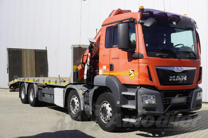 MAN - TGS / 35.360 / EURO 6 / 8X2 / FASSI F235A.2.22 DIZALICA / DALJINSKO UPRAVLJANJE / KAMION SA...