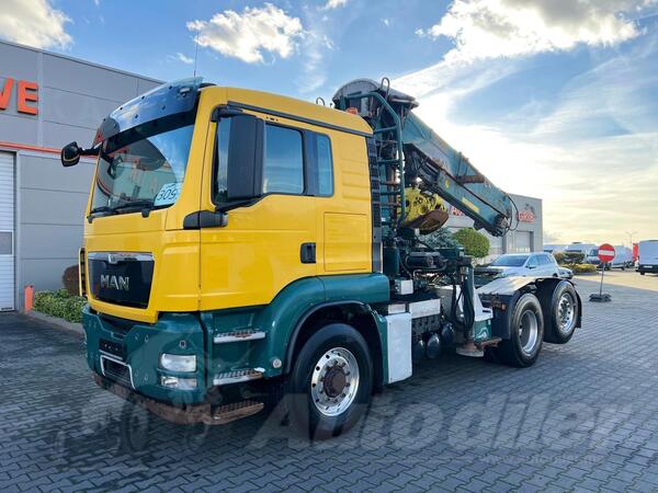 MAN - TGS 26.540 Loglift F251S83A kran tegljač / GRI-0520
