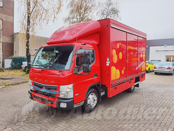 Mitsubishi - Fuso Canter 7C15 / 4x2 / kamion za prevoz pića / hibridni kamion furgon / MO2986