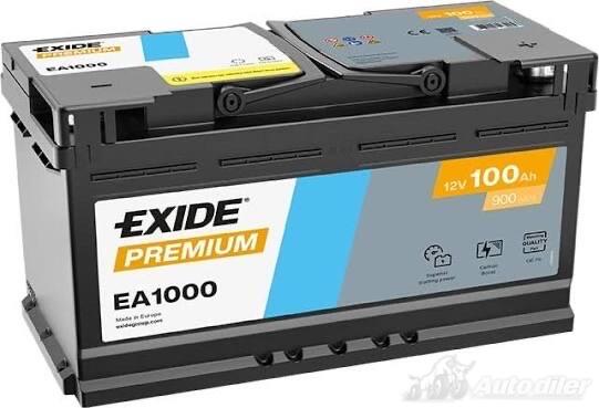 Akumulator Exide -  12V - 100 Ah