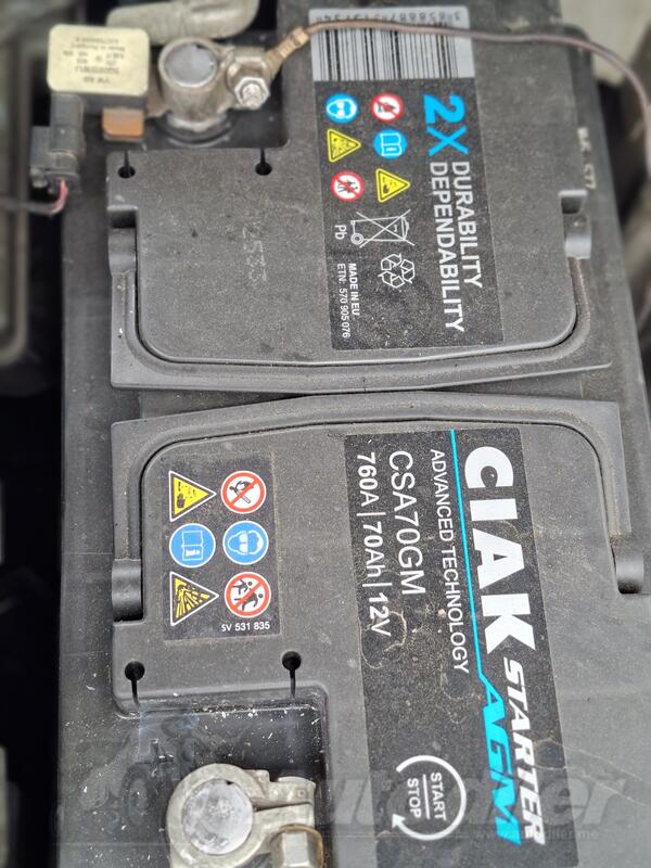 Akumulator CIAK -  12V - 72 Ah