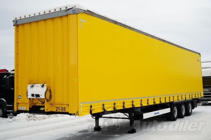 Krone - firanka / Mega / poluprikolica sa kliznim ceradom / IMP-3699