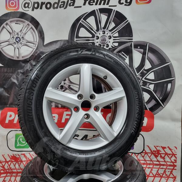 Fabričke rims and BRIDGESTONE tires