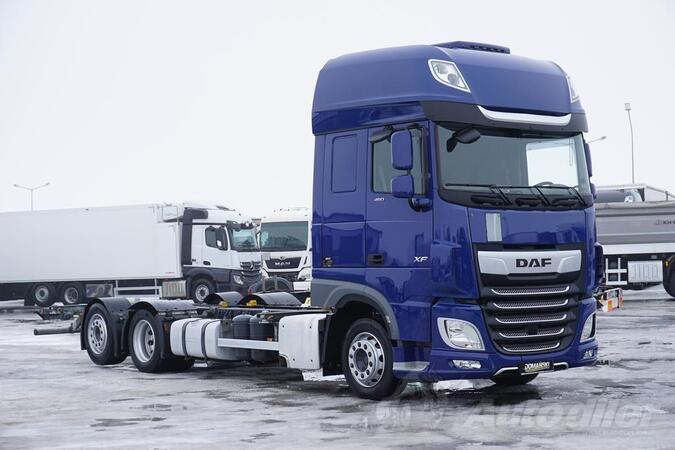DAF - XF / 480 / ACC / EURO 6 / SSC / MEGA / BDF / 7,82 M / RETARDER / kamion šasija / DOM-1942