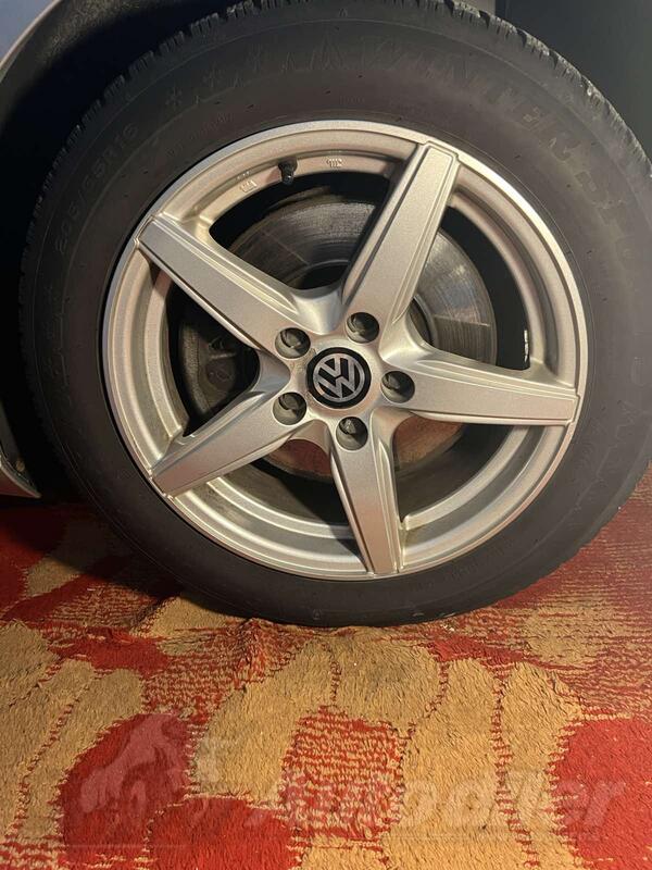 Fabričke felne i 16ca 5x112 Dunlop 205 55 16 zimska kao NOVA gume