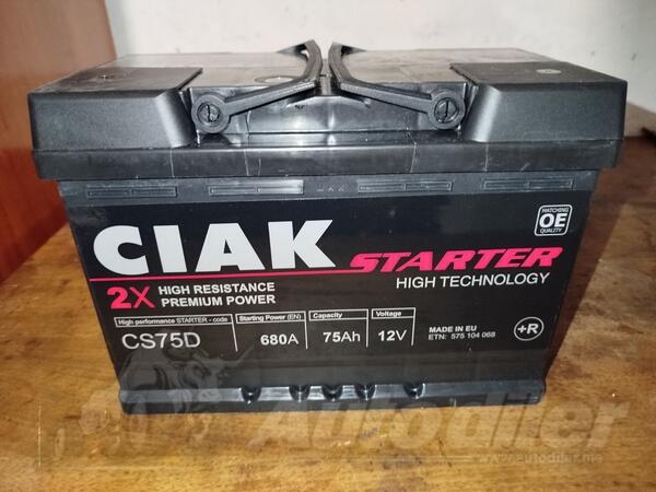 Akumulator CIAK -  12V - 75 Ah