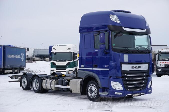 DAF - XF / 480 / ACC / EURO 6 / SSC / MEGA / BDF / 7,82 M / RETARDER / kamion šasija / DOM-1973