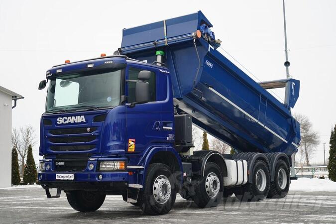 Scania - G 490 kiper/8x4/IMP-3796