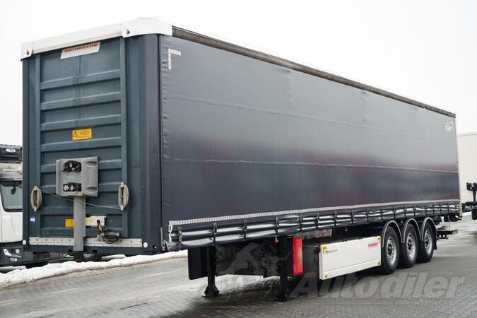 Fruhauf - firanka poluprikolica sa kliznim ceradom/IMP-3809