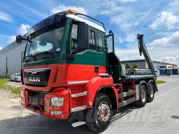 MAN - TGS 26.400 / Meiller AK 16 MT kamion autopodizač kontejnera / LA2294
