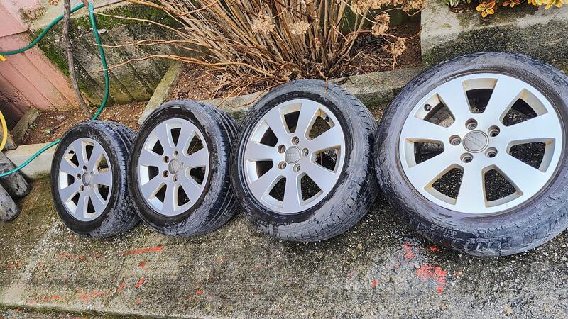 Fabričke felne i Audi gume