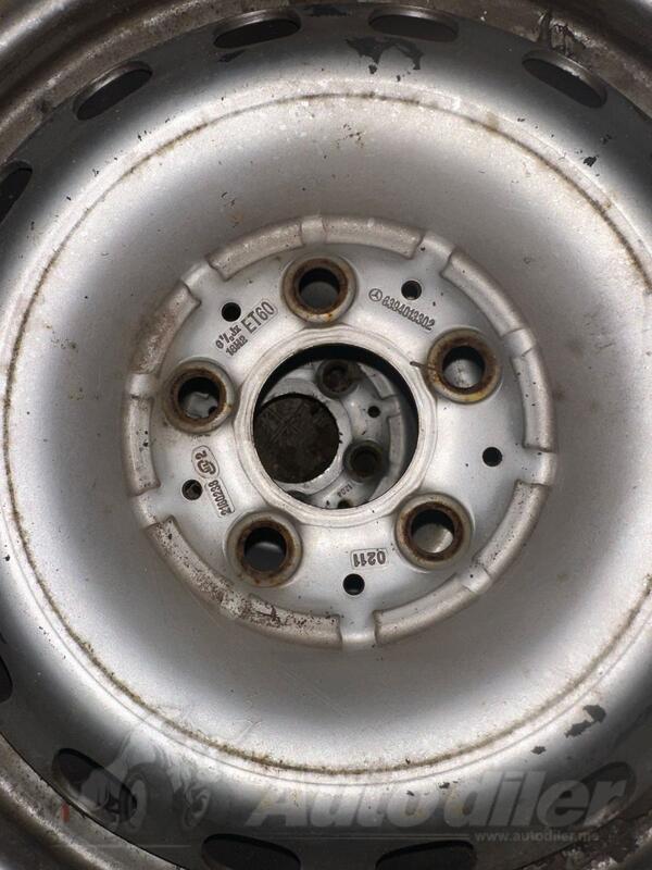 Fabričke - mercedes - Čelik felne