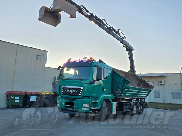 MAN - TGS 26.400 / 2 s kiper+kran / LTK357