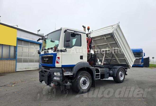 MAN - TGM 13.250 3 s kiper+kran/LTK378