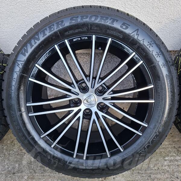 Alutec rims and DUNLOP tires