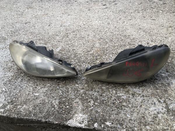 Both headlights for Peugeot - 206 - 2001