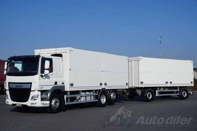 DAF - CF / 400 / ACC / Euro 6 / Set za prevoz pića / Izotermni kamion + izotermna prikolica / DOM...