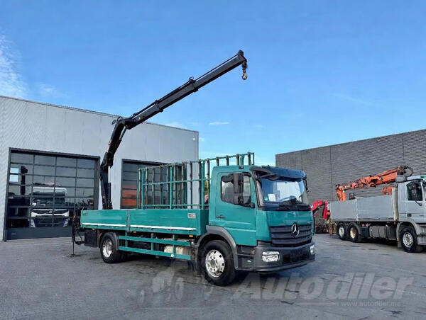 Mercedes Benz - ATEGO 1324 kamion s ravnom platformom+kran/LTK458