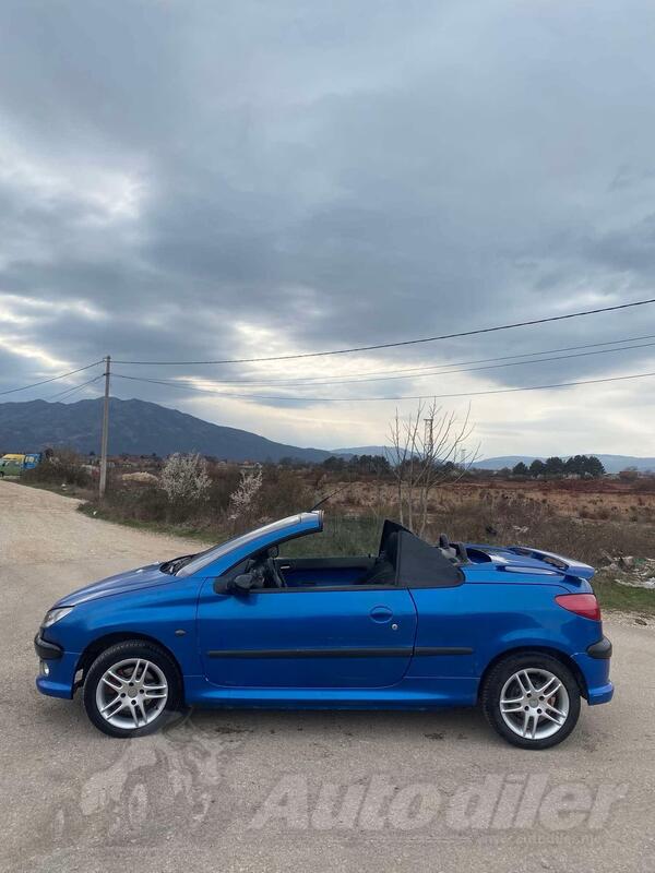 Peugeot - 206 - 1.6 benzin kabrio