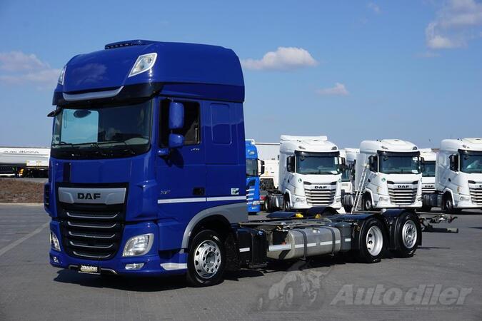 DAF - XF / 480 / ACC / EURO 6 / SSC / MEGA / BDF / 7,82 M / RETARDER / kamion šasija / DOM-2072