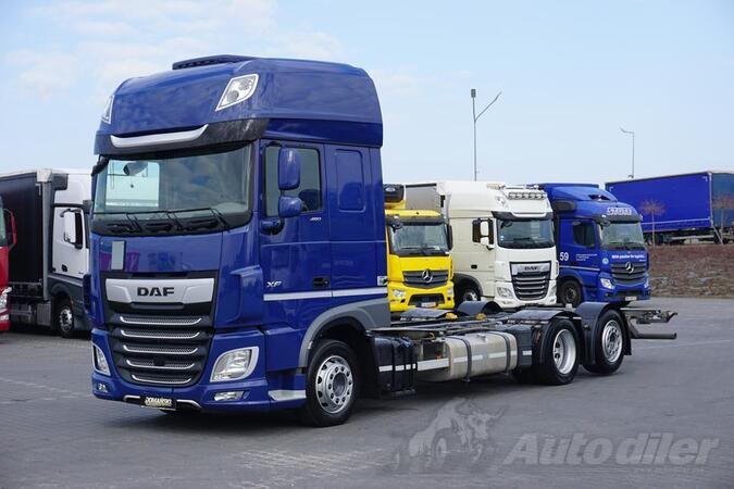 DAF - XF / 480 / ACC / EURO 6 / SSC / MEGA / BDF / 7,82 M / RETARDER / kamion šasija / DOM-2084