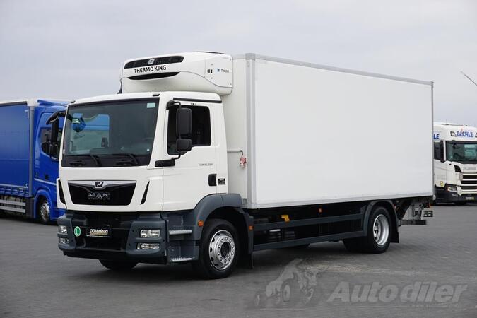 MAN - TGM / 18.290 / EURO 6 / rampa / 8 740 KG / 15 PA kamion hladnjača / DOM-2085