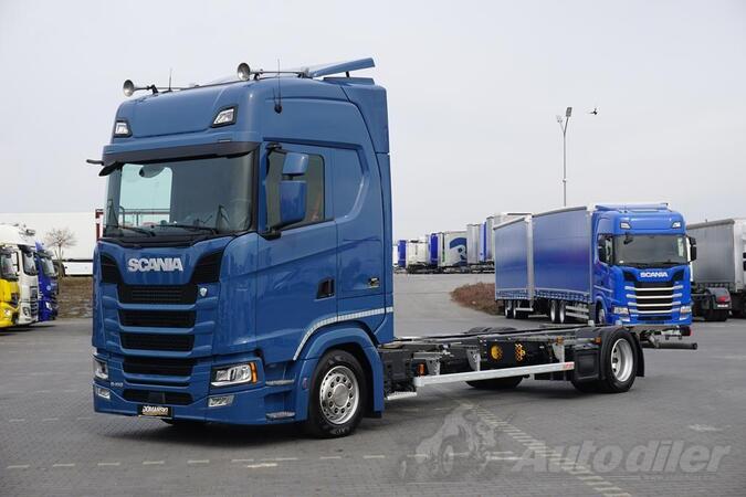 Scania - S 410 / ACC / E 6 / MEGA / BDF / 7,15 M , 7,45 M , 7,82 M / RETA kamion šasija / DOM-2100