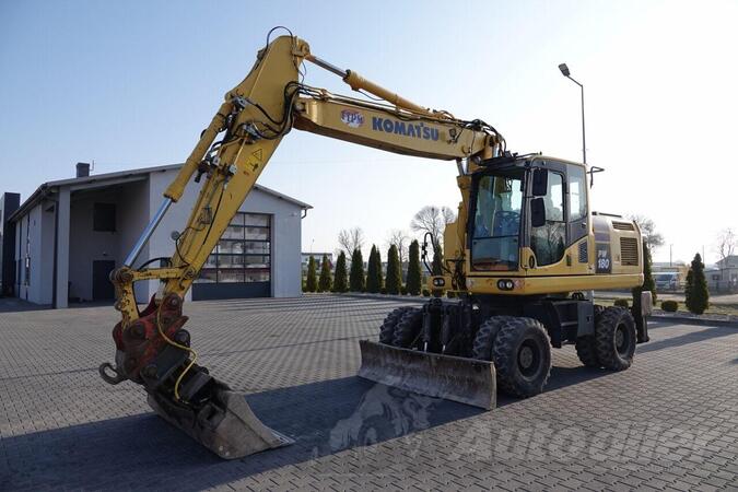 Komatsu - PW 180-10 bager točkaš/IMP-3996