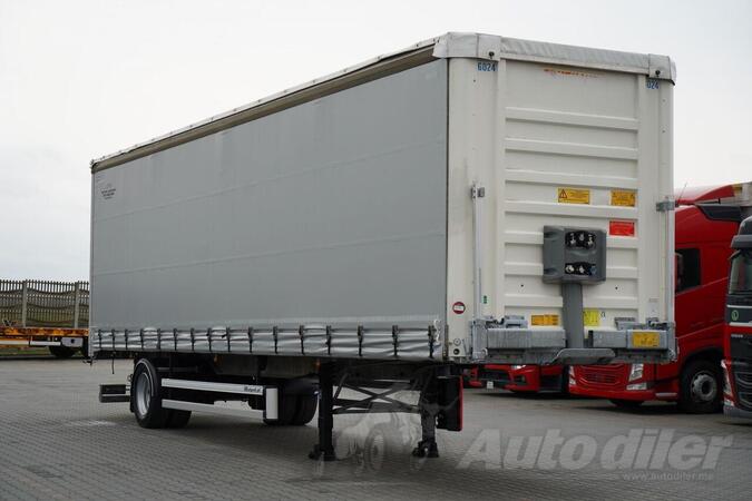 Fruhauf - Firanka poluprikolica sa kliznim ceradom/IMP-4014