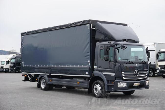 Mercedes Benz - ATEGO / 1221 / ACC / E 6 / rampa / 17 PALETA kamion s ceradom / DOM-2122