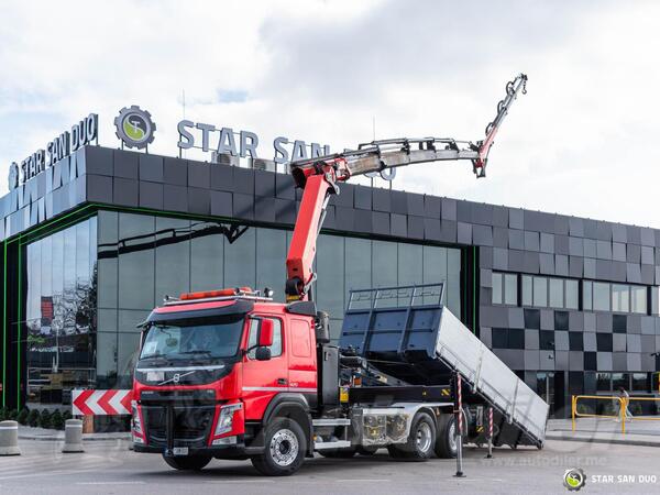 Volvo - FM420 6x2 PALFINGER PK 34002 SH kran Fly Jib kiper / STR-0608
