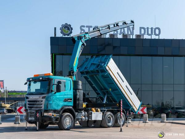 Scania - G480 6x4 PALFINGER PK 34002 SH kran kiper / STR-0611