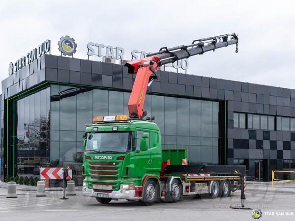 Scania - R480 8x2 Palfinger PK 65002 SH kran kamion platforma / STR-0620