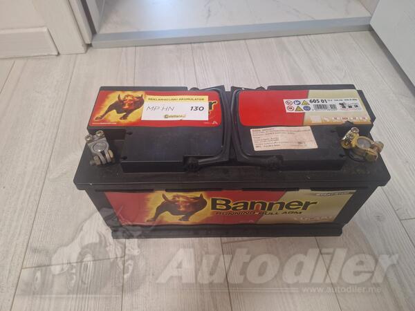 Battery Banner -  12V - 105 Ah
