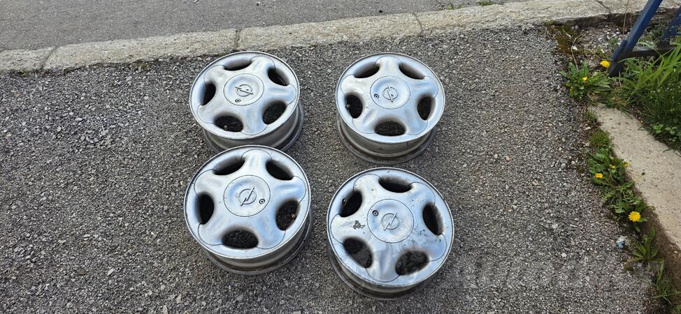 Fabričke - petokrake - Aluminijum felne