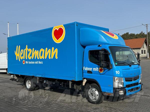 Mitsubishi - Fuso Canter 7C18 / rampa / kamion furgon / GRI-0557