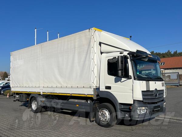 Mercedes Benz - ATEGO 1230 / rampa 1500 kg / kamion s ceradom / GRI-0561